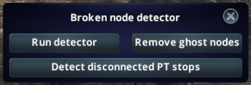 Broken node detector