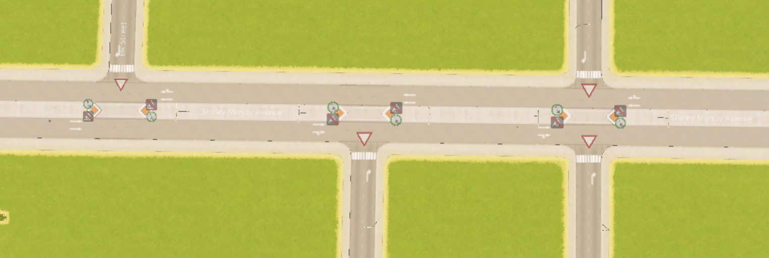 Customized Road Example